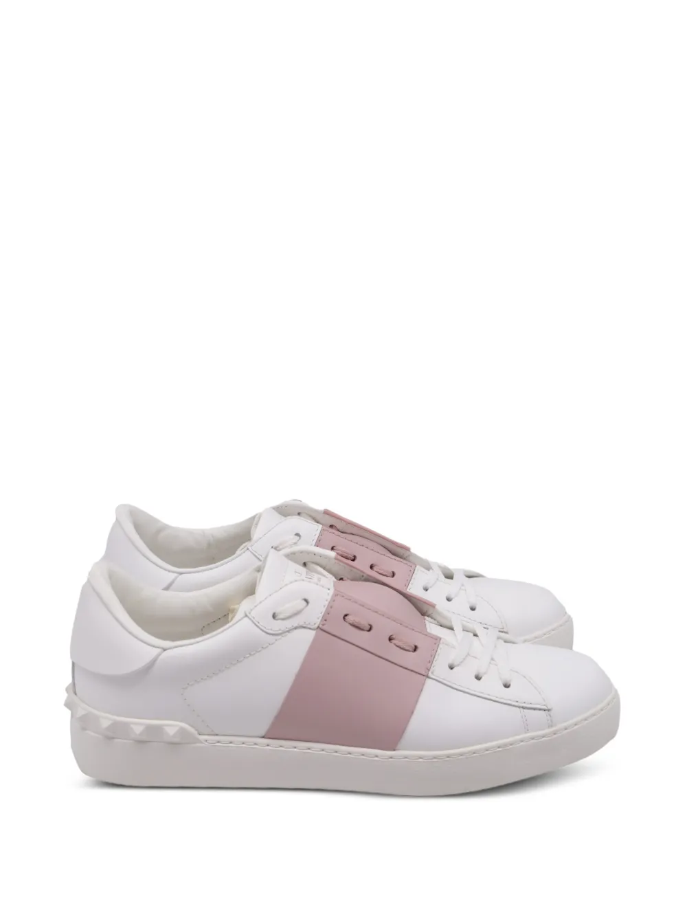 Valentino Garavani Pre-Owned Rockstud low-top sneakers - Bianco
