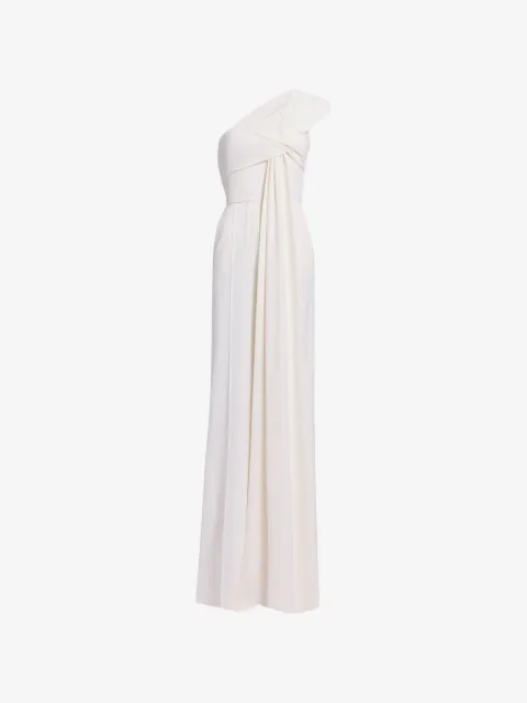 Elie Saab combinaison asymétrique à détail noué