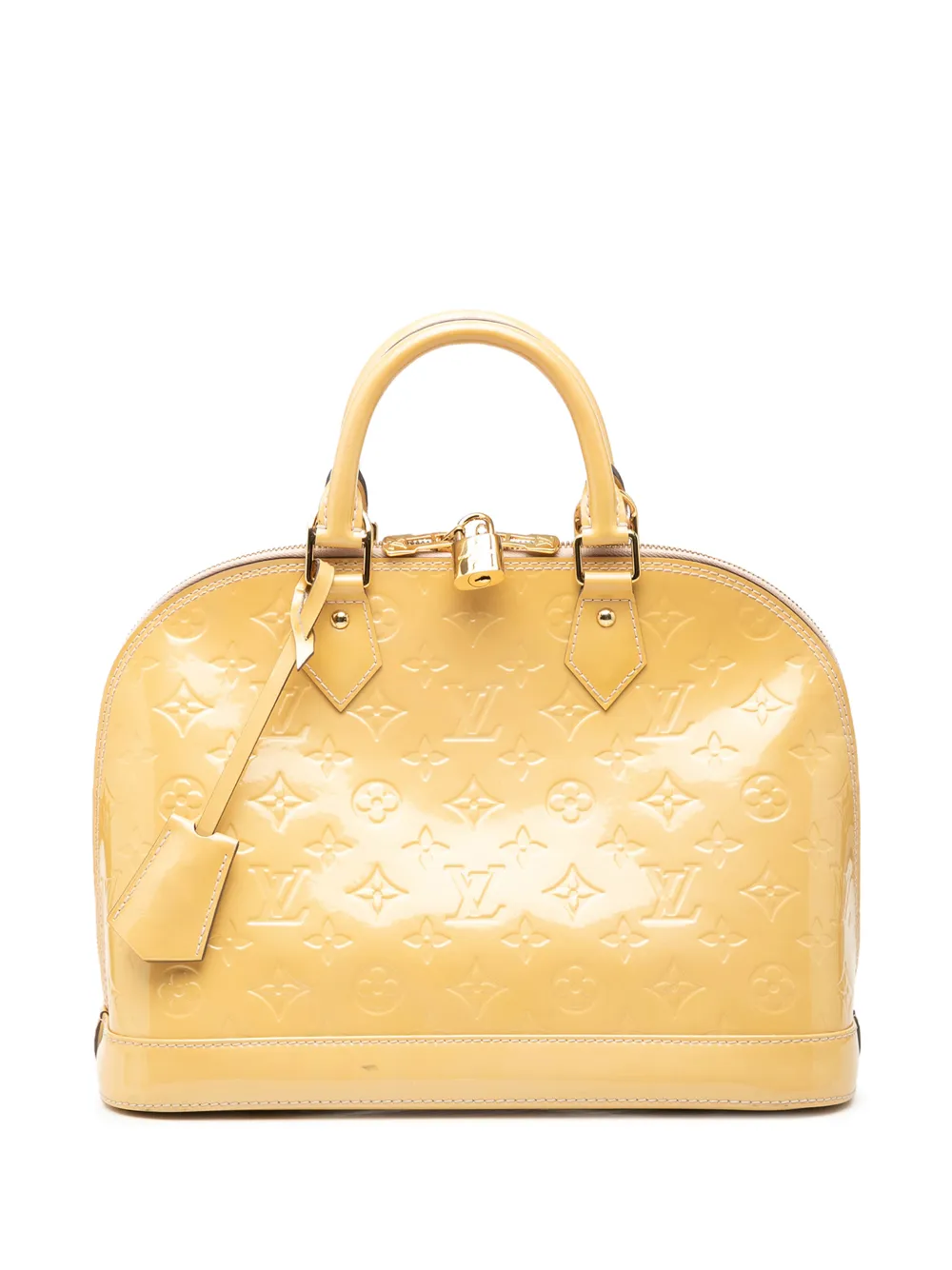 Louis Vuitton Pre-Owned 2013 Monogram Vernis Alma PM handbag - Toni neutri