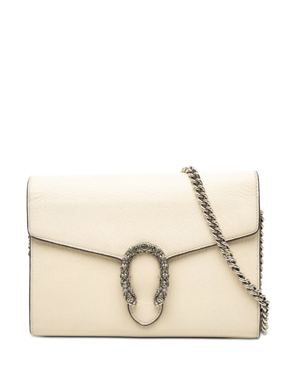 Gucci Pre-Owned 2016-2026 Calfskin Dionysus Wallet on Chain crossbody bag - Marrone