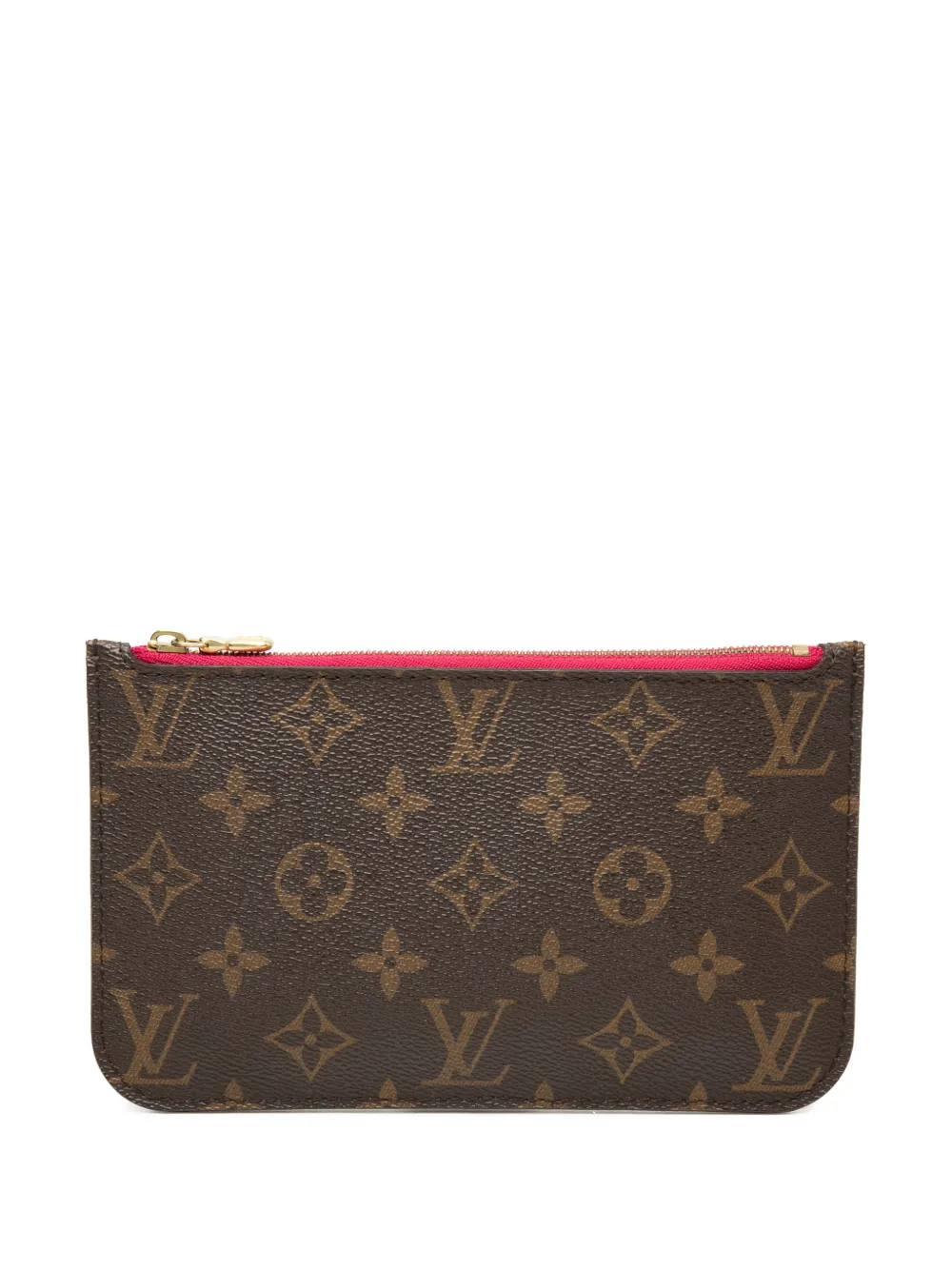 Louis Vuitton Pre-Owned 2014 Monogram Neverfull PM pouch - Braun
