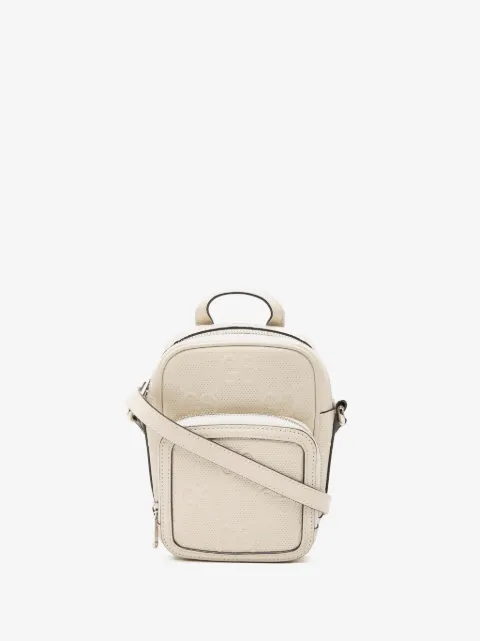 Gucci Pre-Owned 2000-2015 미니 GG 엠보스드 퍼포레이티드 카프스킨 사첼 백