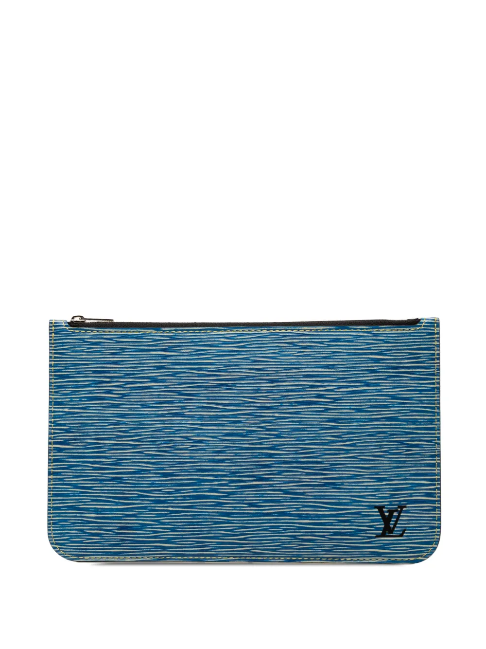 Louis Vuitton Pre-Owned 2016 Epi Denim Neverfull pouch - Blu