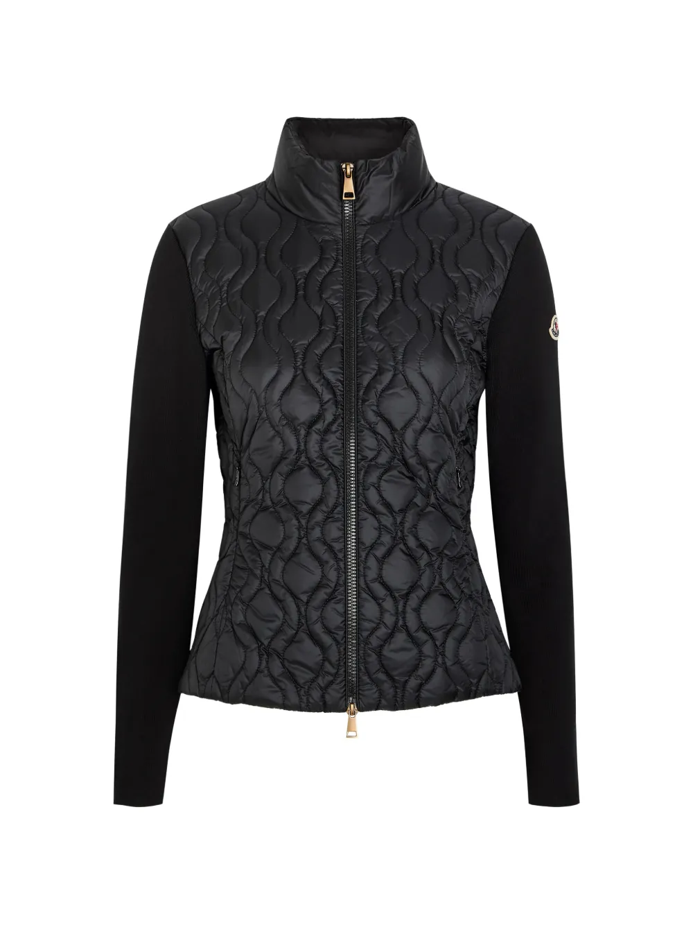 Moncler Gewatteerd vest met rits Zwart