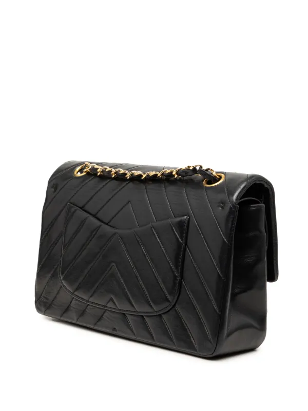 国内正規品　CHANEL CHANEL Pre-Owned 1991-1994 ミディアム クラシック シェブロン