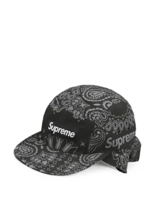 Supreme x Fox Racing® ロゴ キャップ | ブラック | FARFETCH JP