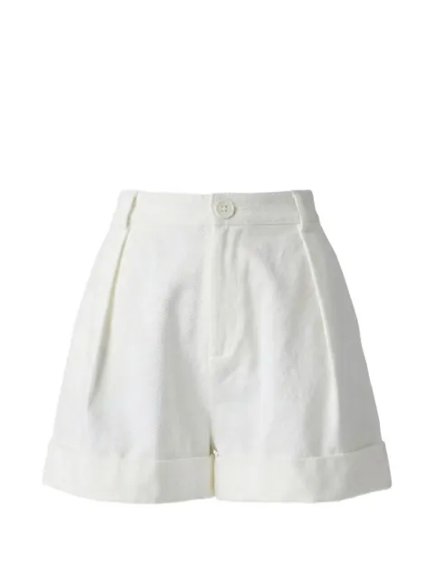 Toccin Nara pleated cuffed shorts