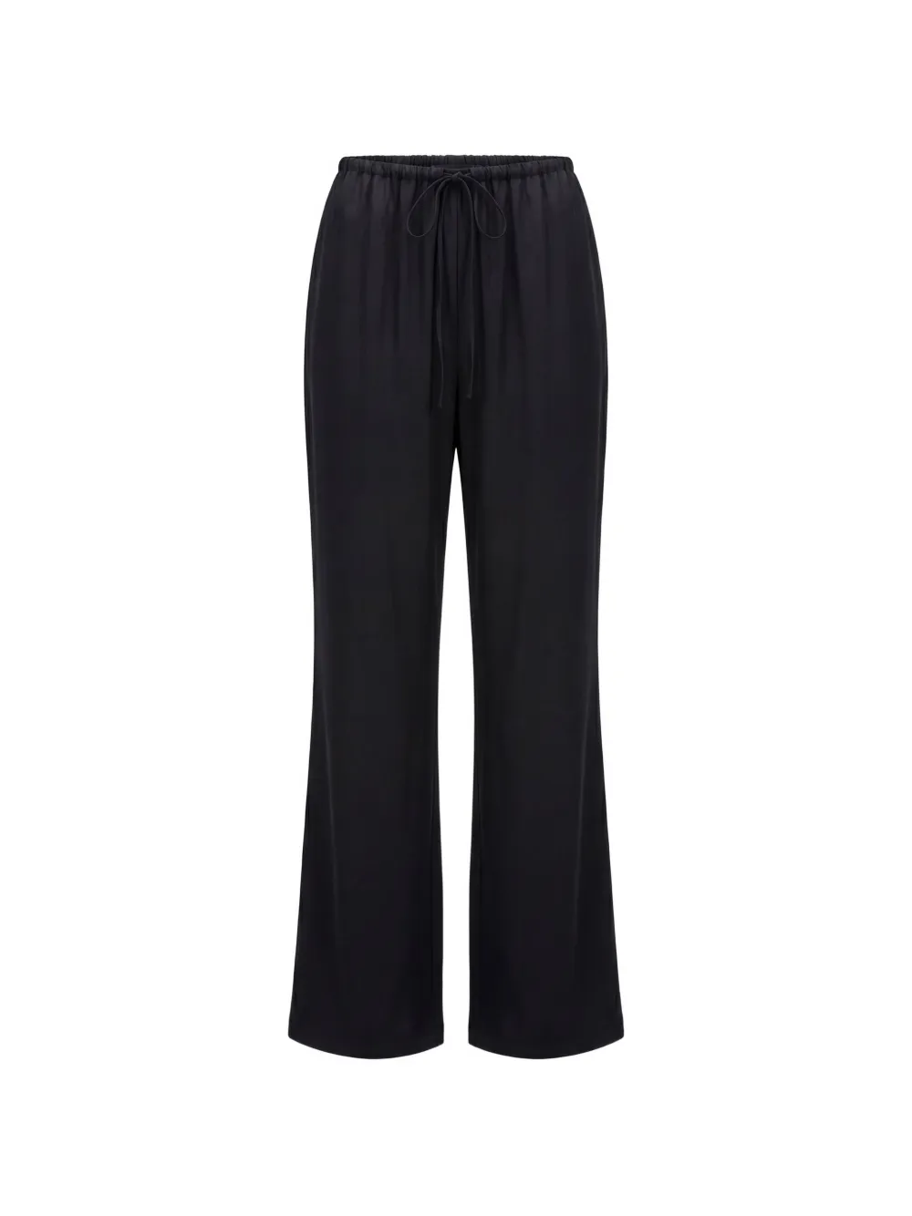 Toccin Nela drawstring flared trousers - Black