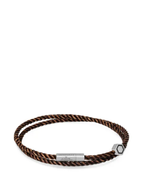 Tateossian woven double-wrap bracelets