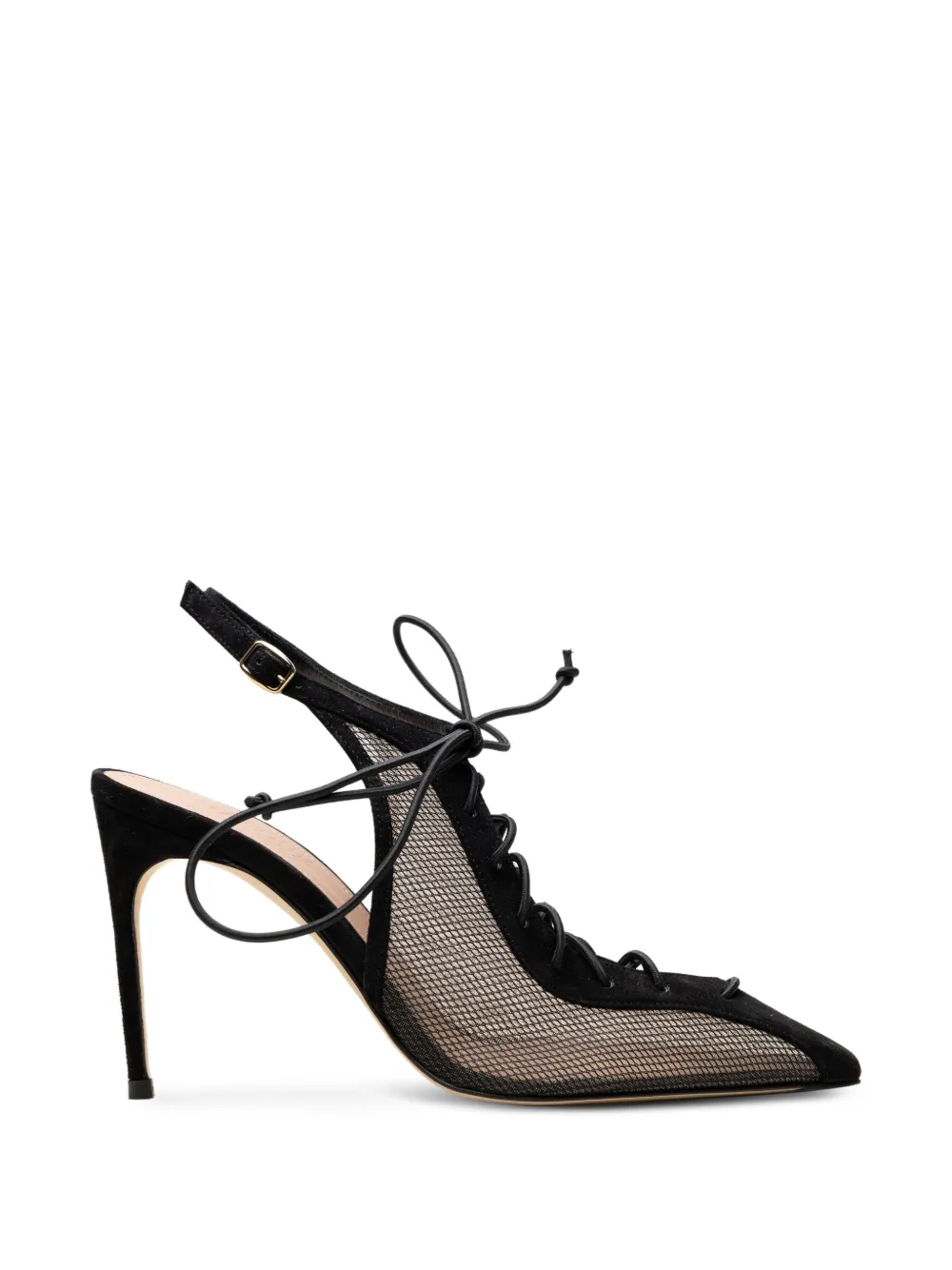 Malone Souliers Alia lace-up pumps Zwart