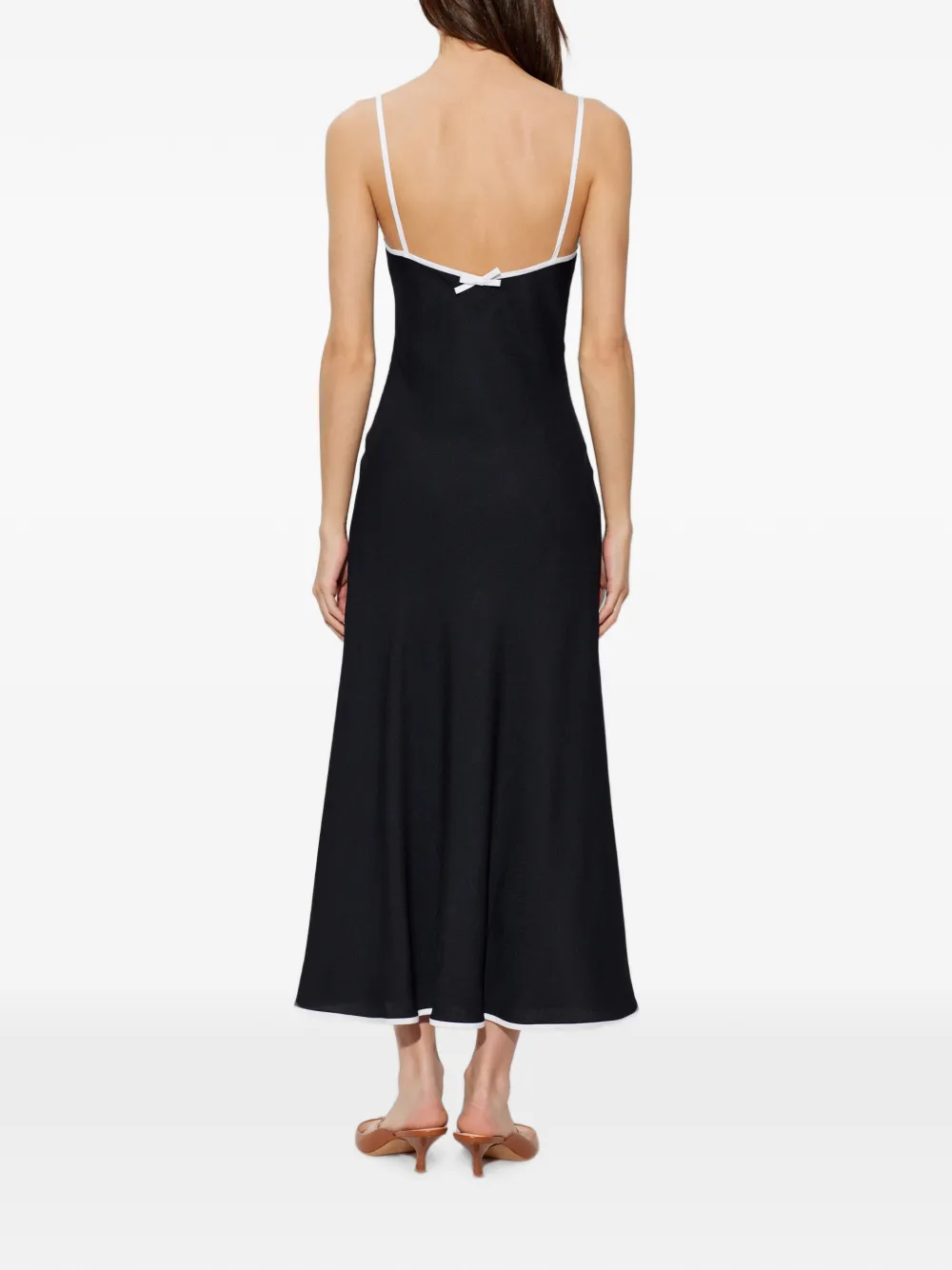 Moschino Jurk met strikdetail Zwart