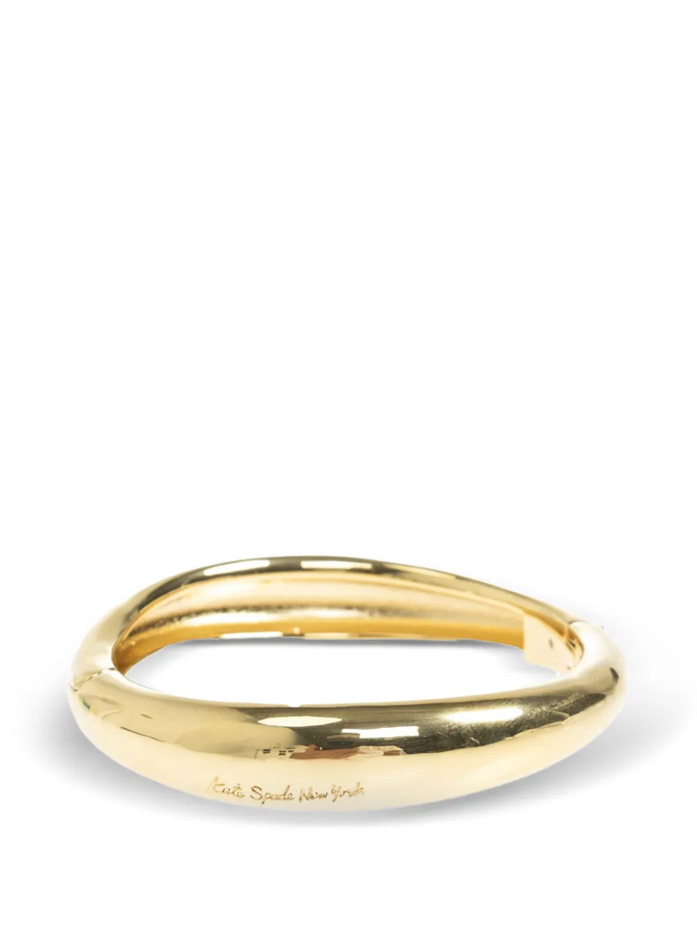 Kate Spade Bracciale con logo inciso - Oro