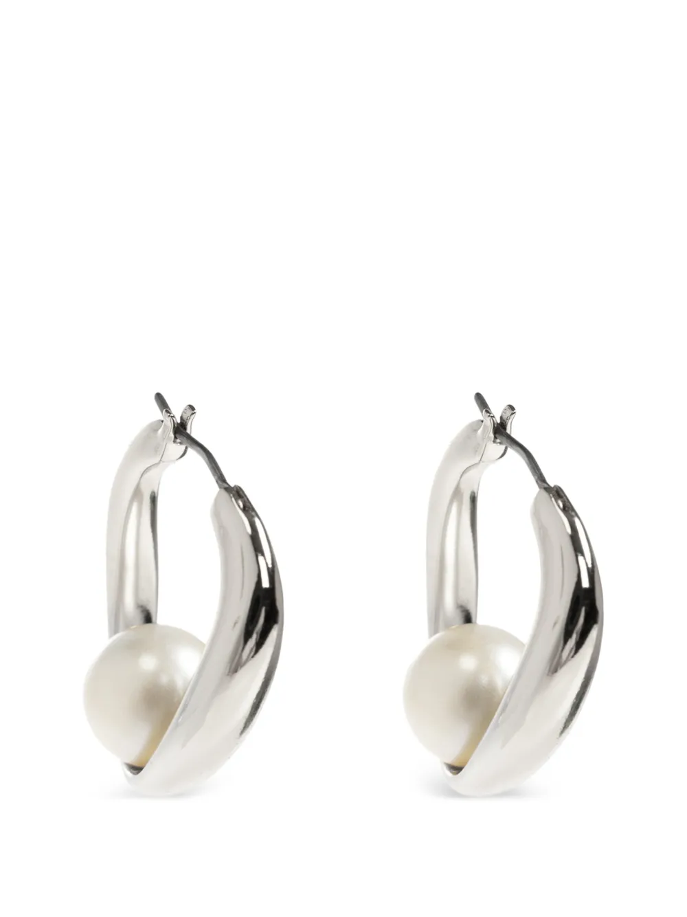 Kate Spade Harmony Hoops Ohrringe mit Glasperlen - Silber