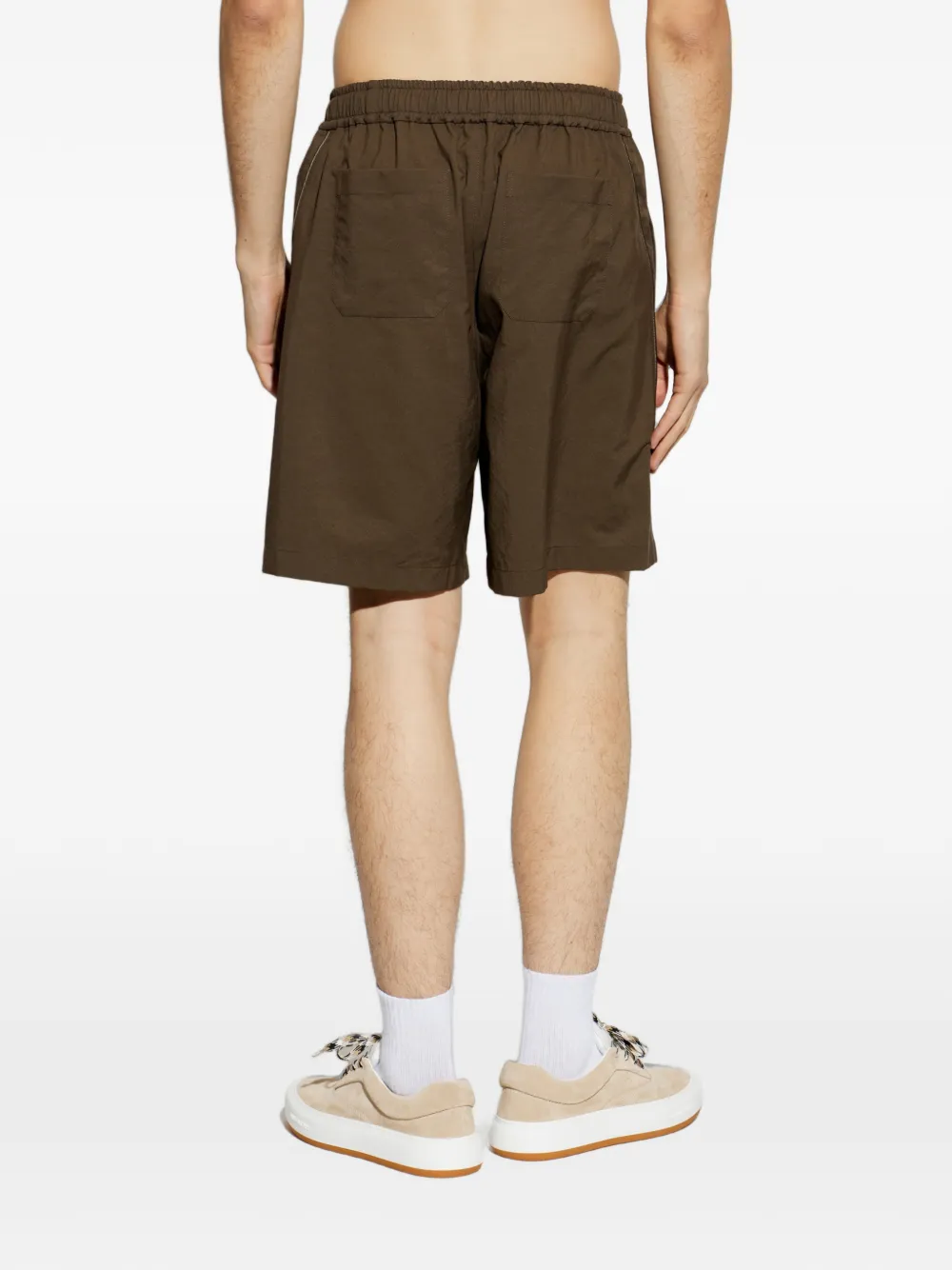 Givenchy Shorts met geborduurd logo Bruin