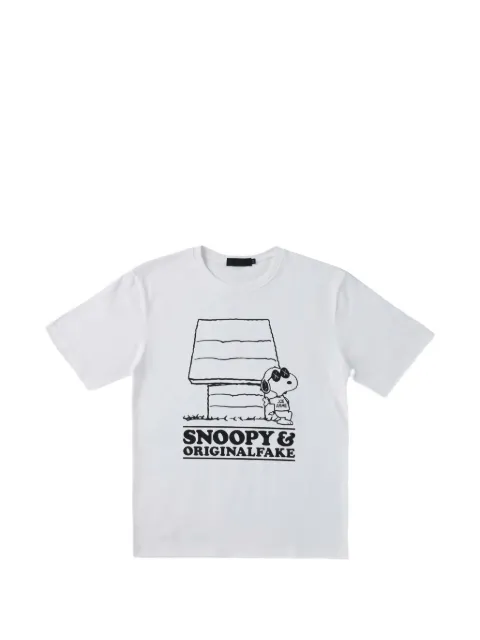 KAWS Camiseta x Peanuts Snoopy com estampa gráfica