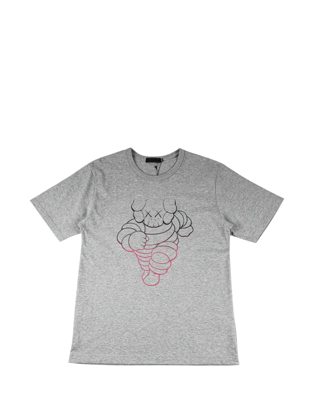 KAWS crew-neck T-shirt - Grigio