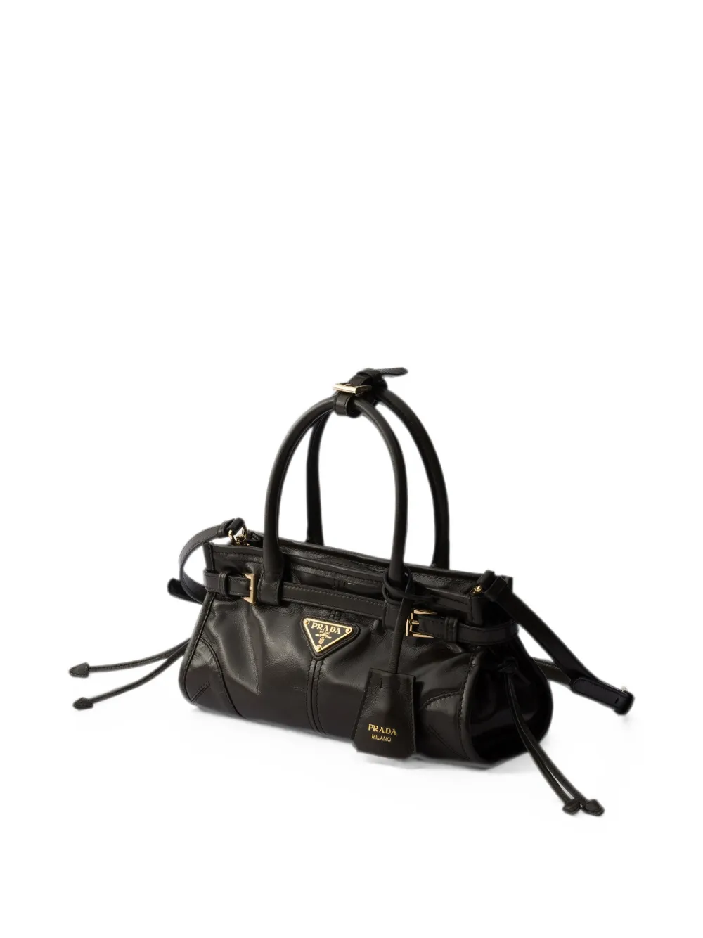 Prada Bonnie mini-schoudertas met gesp-detail Groen