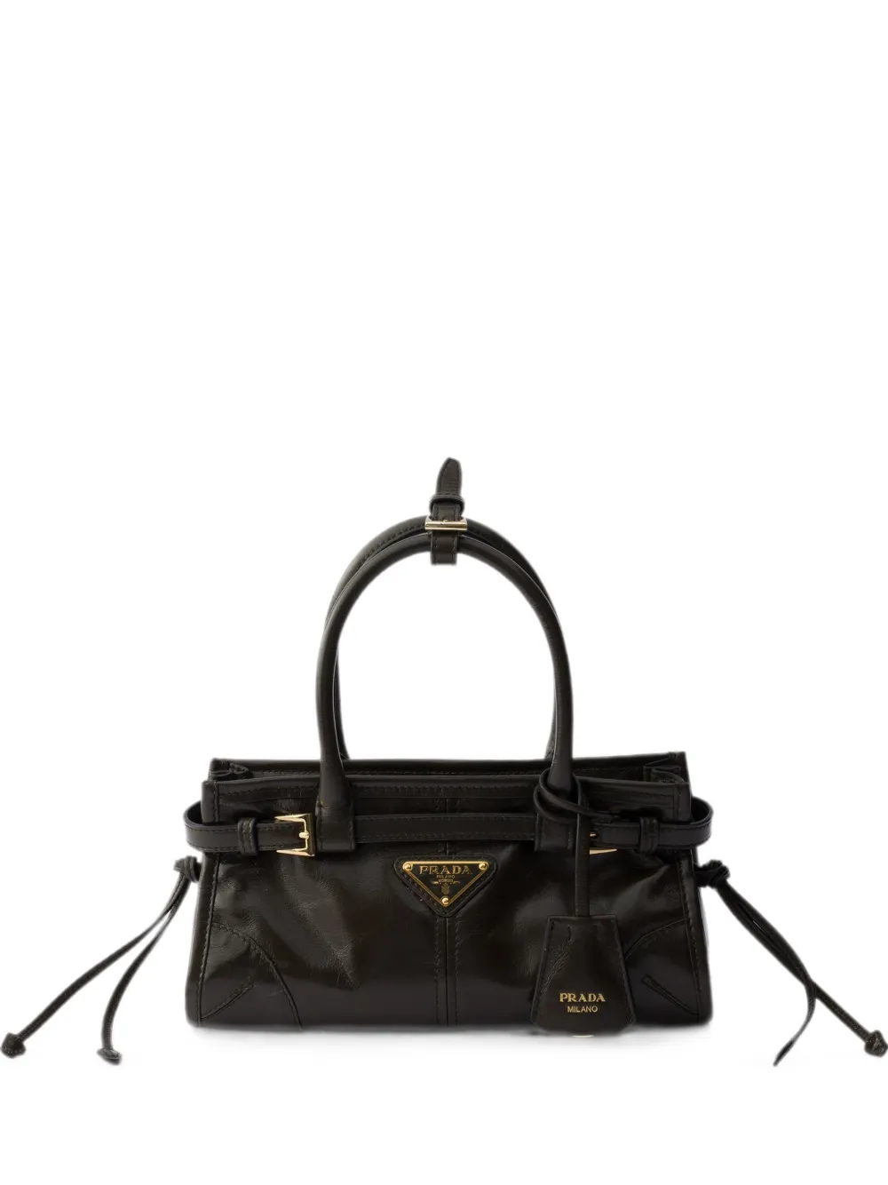 Prada Bonnie leather mini-bag - Green
