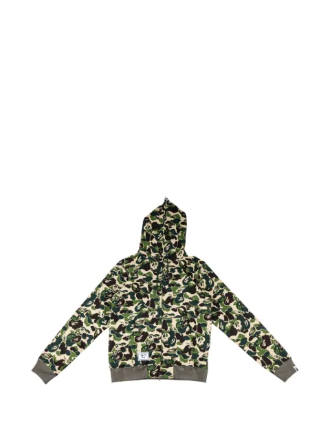 Stüssy x A Bathing Ape camo-print zip-up hoodie