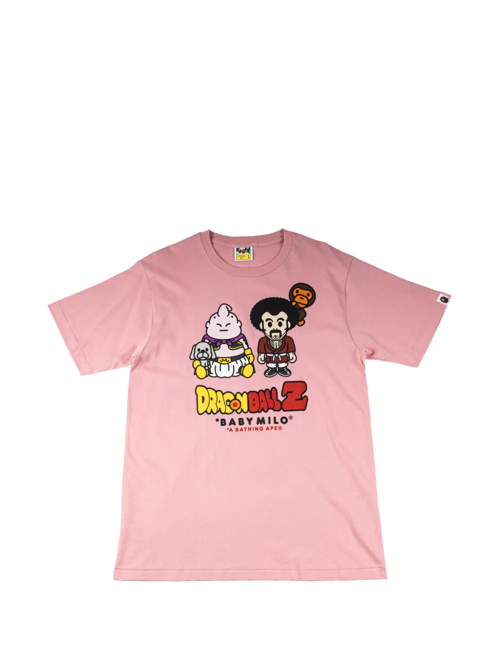A BATHING APE® x Dragon Ball Z Majin Buu Baby Milo T-shirt - Rosa