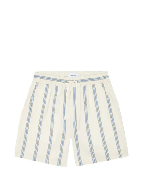 Les Deux Lawson vertical-stripe drawstring shorts