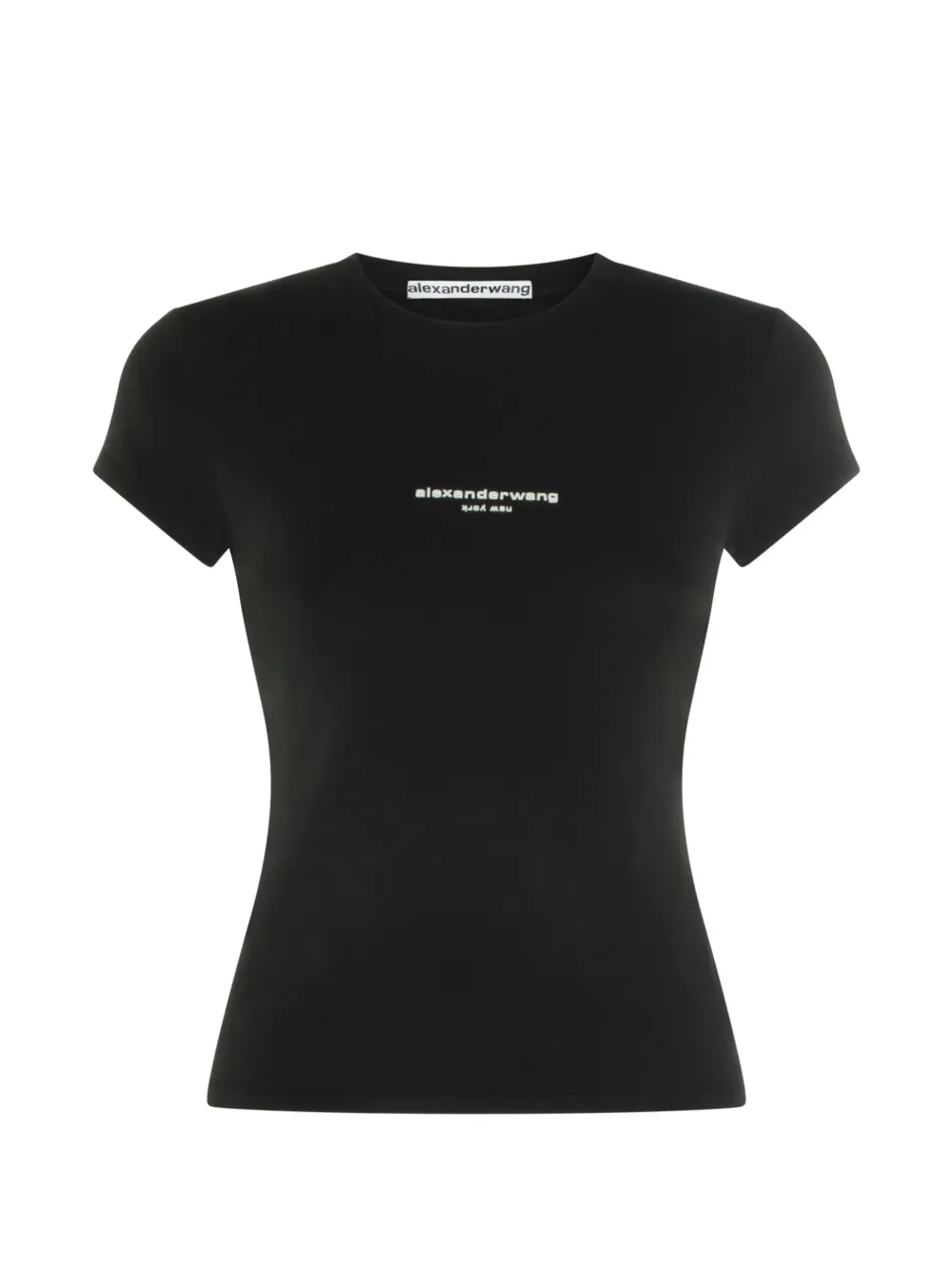 Alexander Wang T-shirt con logo - Nero