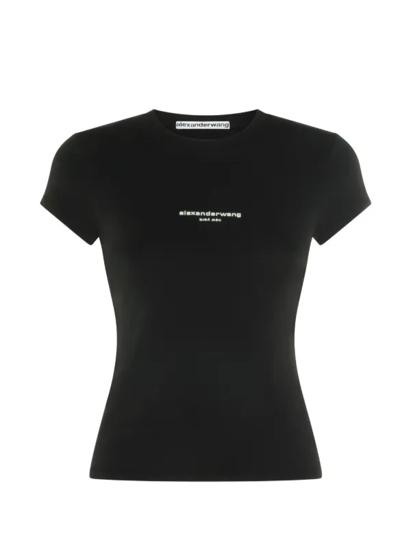 alexanderwang Tシャツ ブラック XS Alexander Wang ロゴ Tシャツ | ブラック | FARFETCH JP