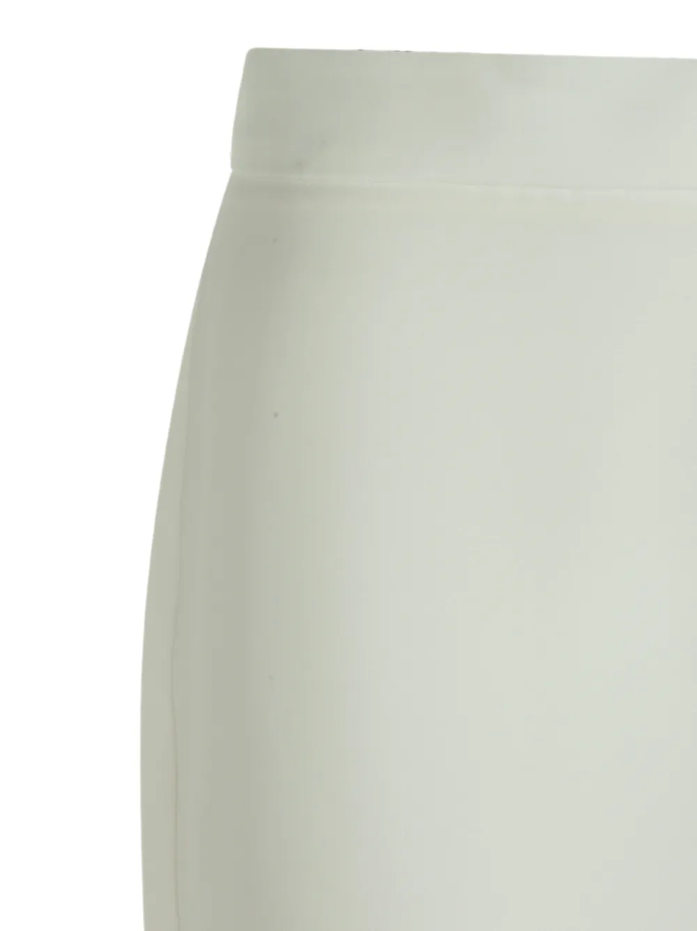 Max Mara High waist straight broek Wit