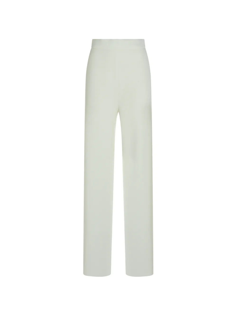 Max Mara high-waisted straight-leg trousers - White