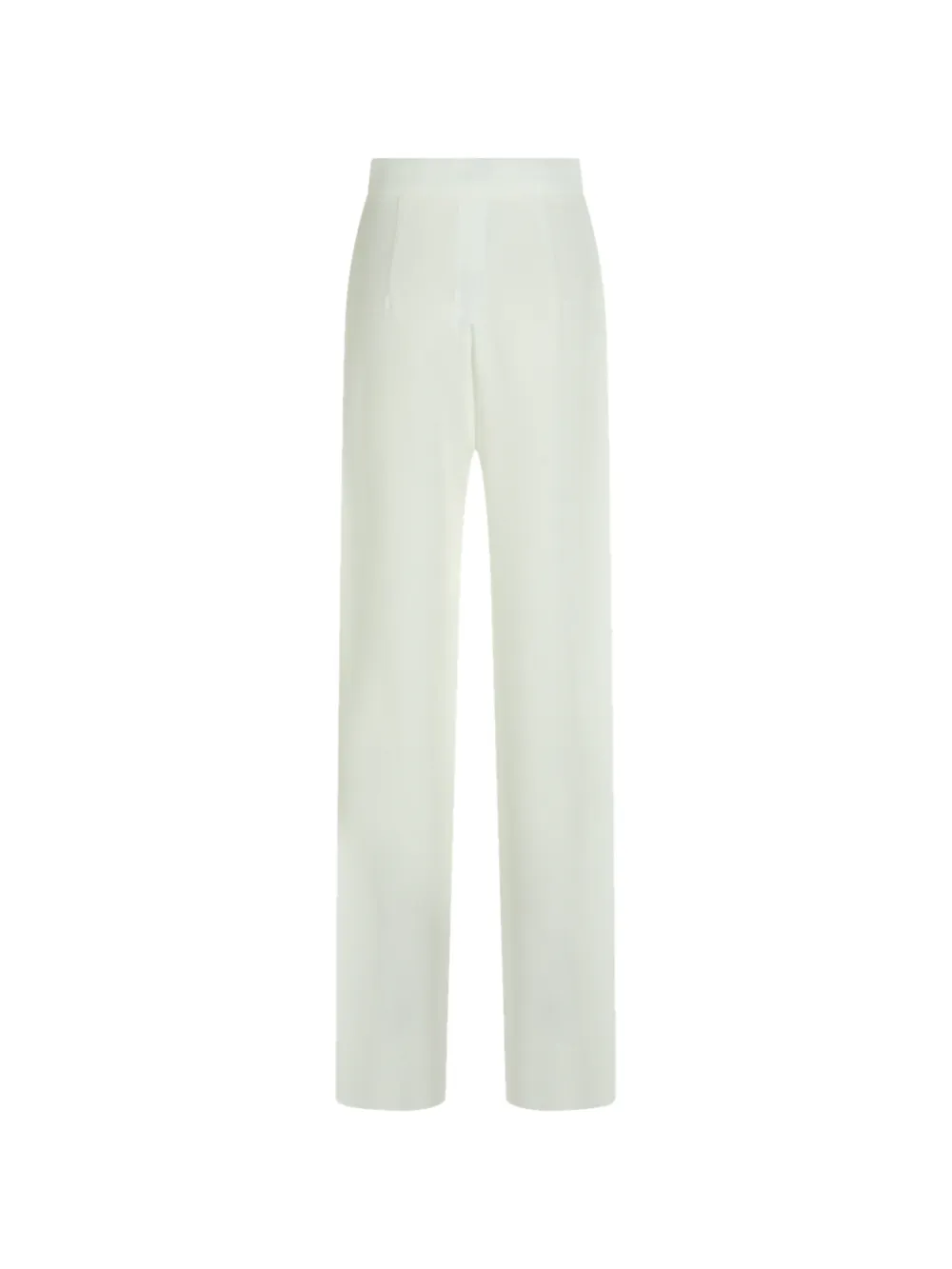 Max Mara High waist straight broek Wit