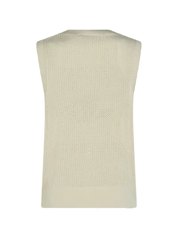 Carhartt WIP open-knit V-neck Sweater | Neutrals | FARFETCH