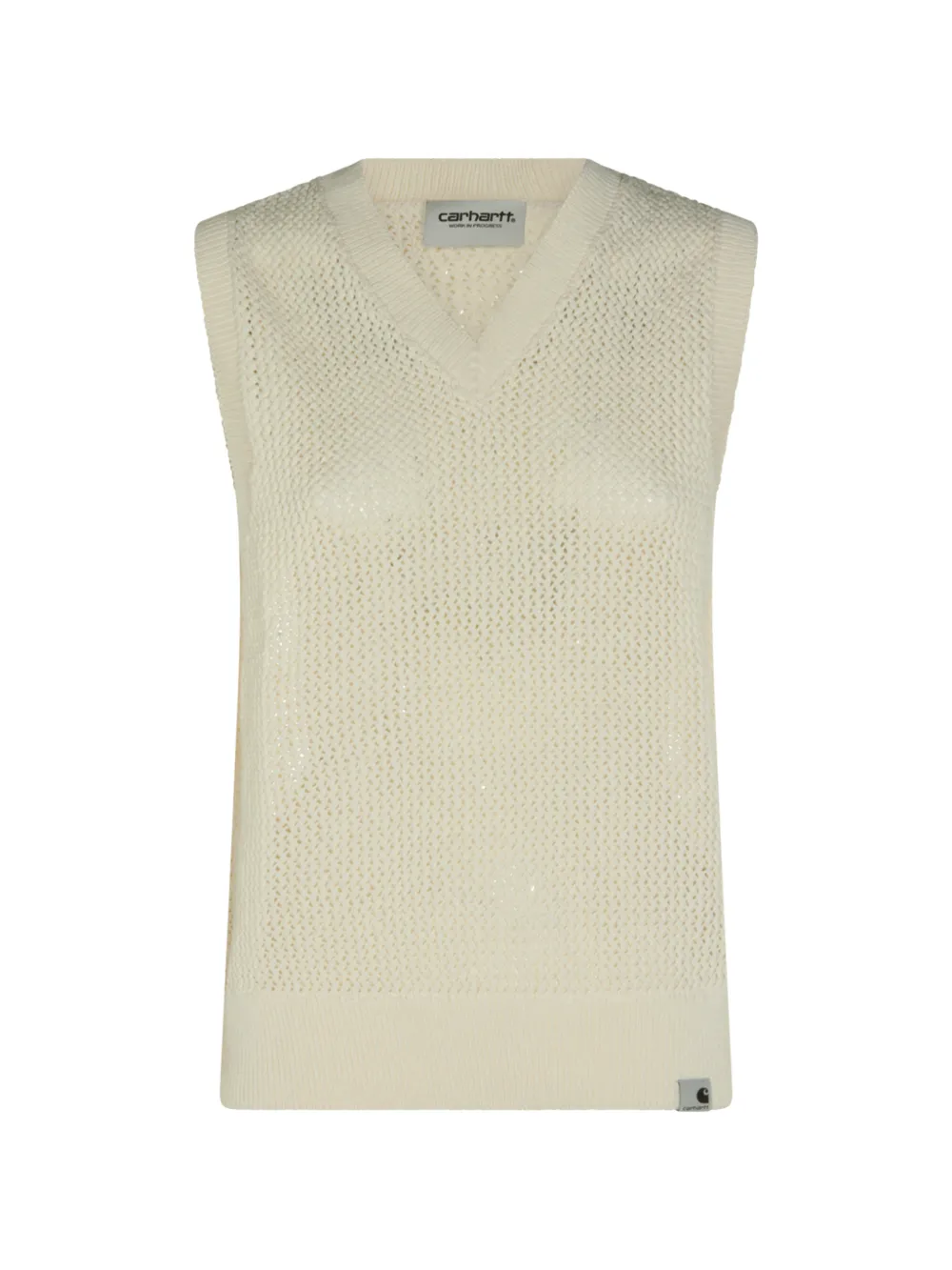 Carhartt WIP open-knit V-neck sweater - Toni neutri