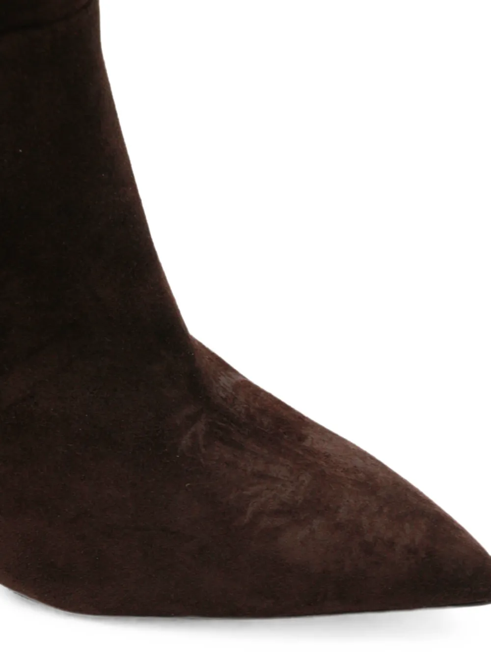 Paris Texas Anja suede pointed-toe boots Bruin