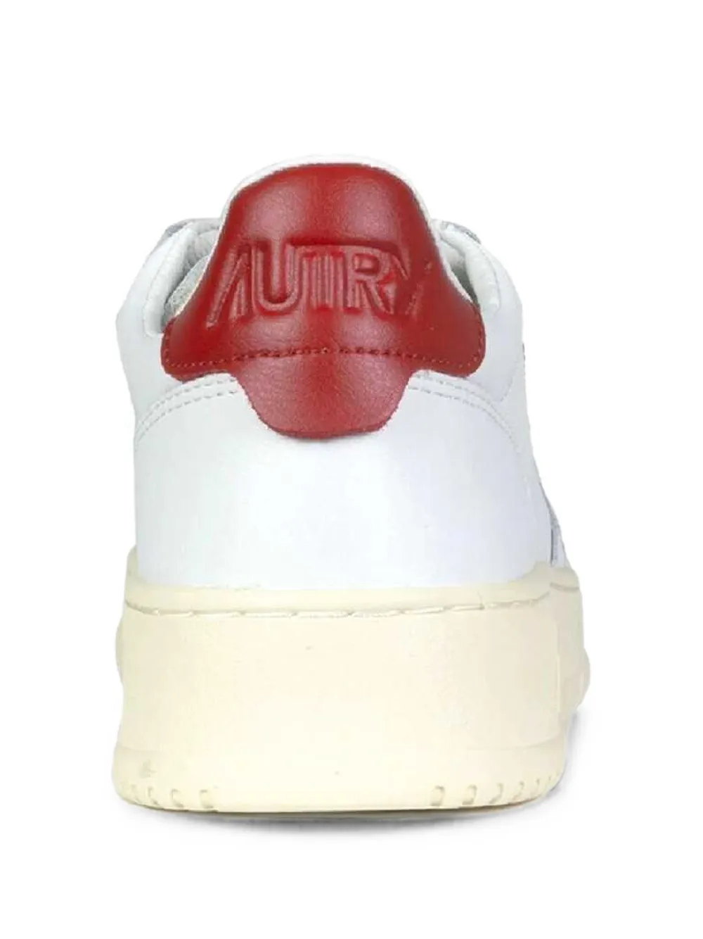 Autry Medalist perforated leather sneakers Wit