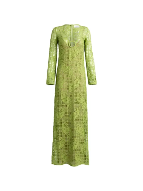 Silvia Tcherassi Bette paisley-lace maxi dress