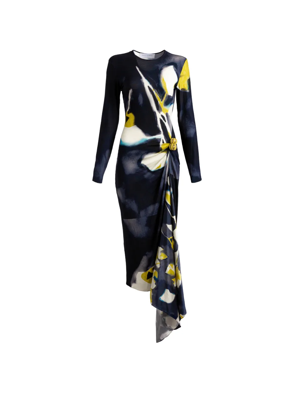 Silvia Tcherassi Ananya floral-print midi dress - Blue