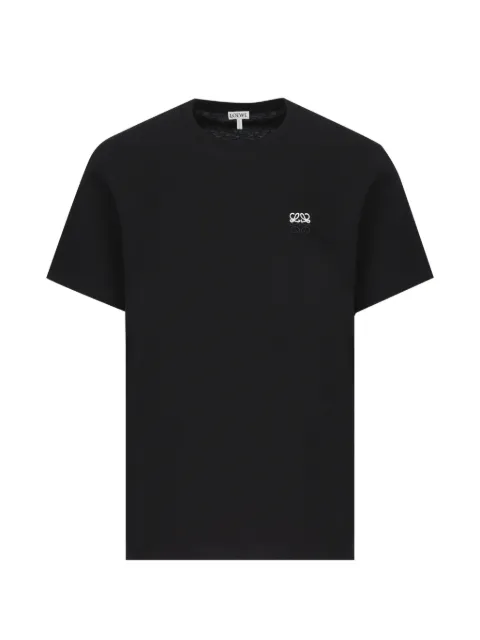 LOEWE camiseta con bordado Anagram
