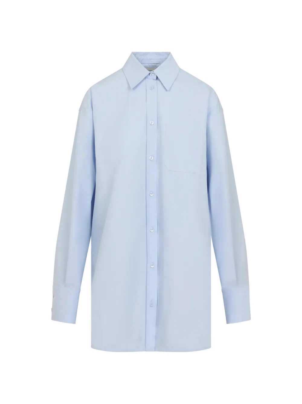 Max Mara pleated-back shirt - Blu