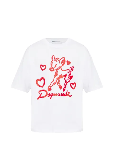 DSQUARED2 camiseta con estampado gráfico