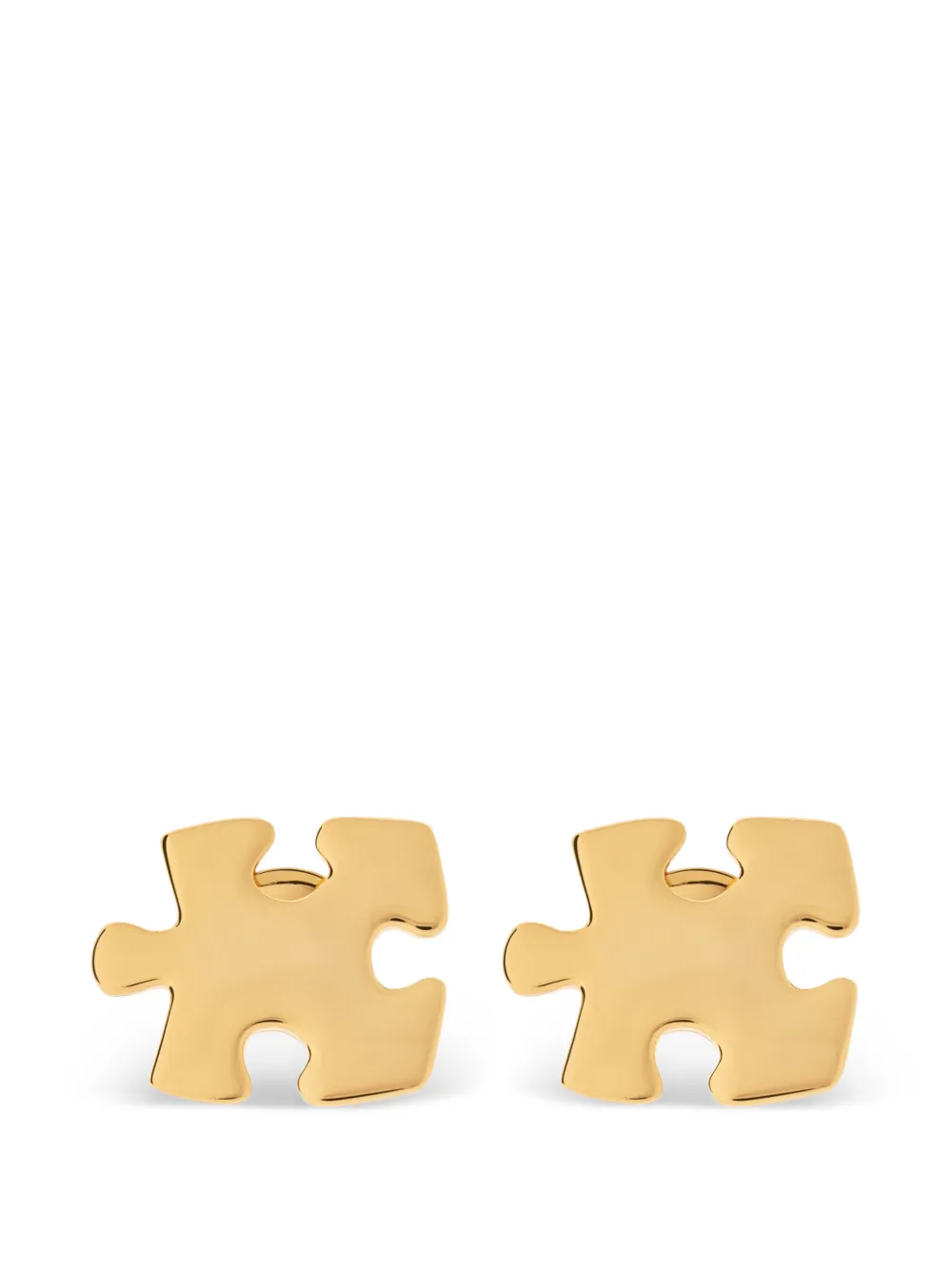 Moschino Puzzleteil-Ohrclips - Gold