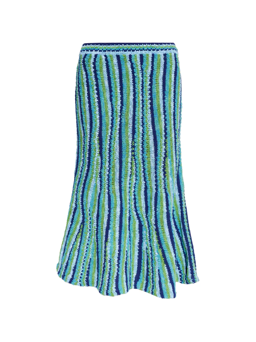 Tory Burch Gonna a righe - Blu