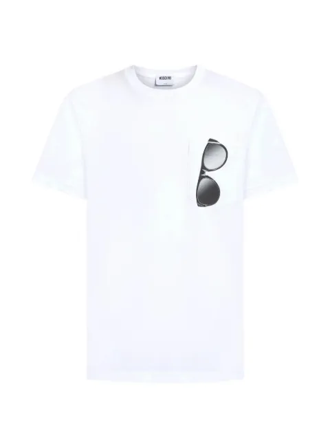 Moschino printed cotton jersey T-shirt