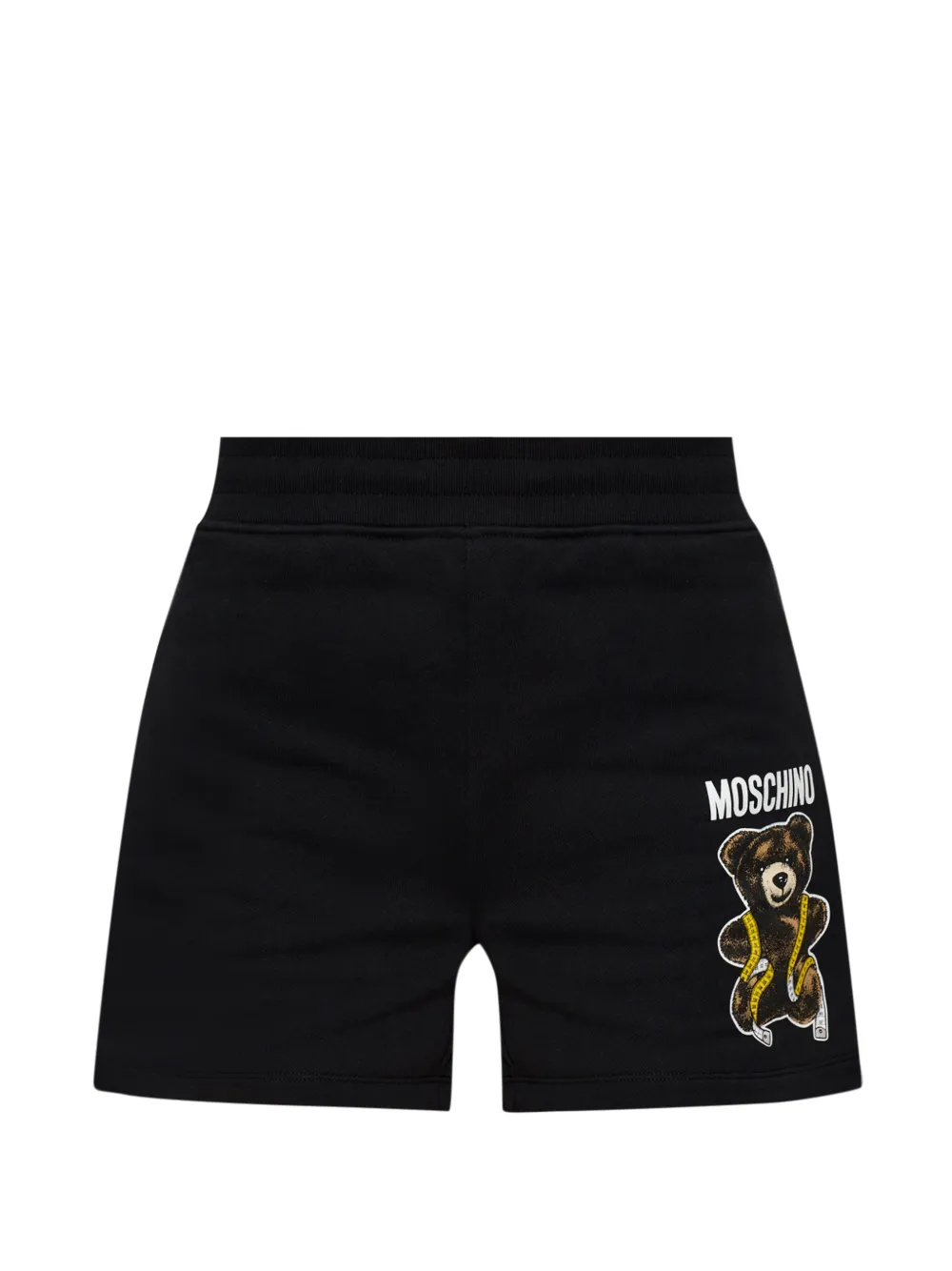 Moschino Shorts mit Teddy-Print - Schwarz
