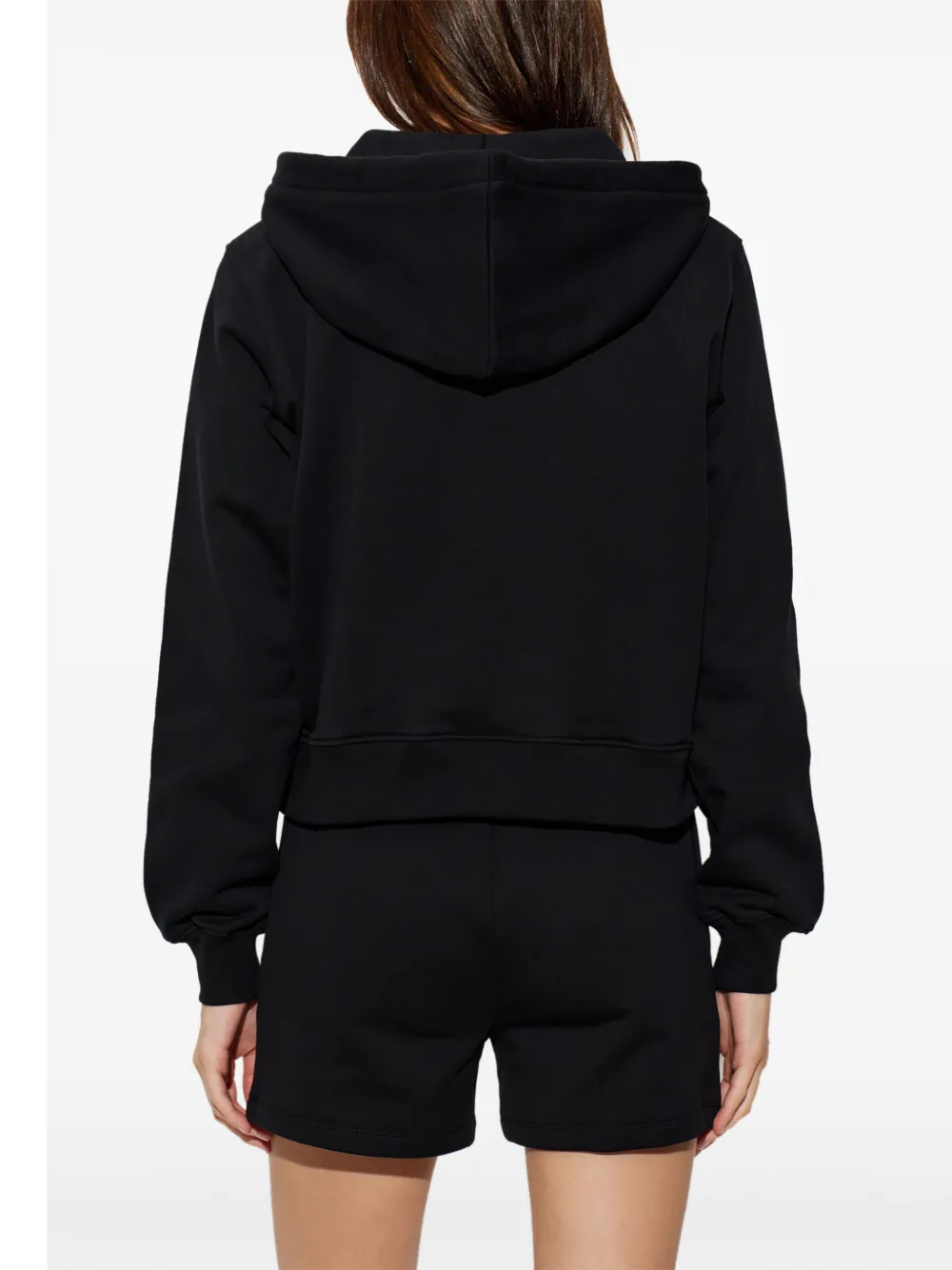 Moschino Hoodie met teddybeerprint Zwart