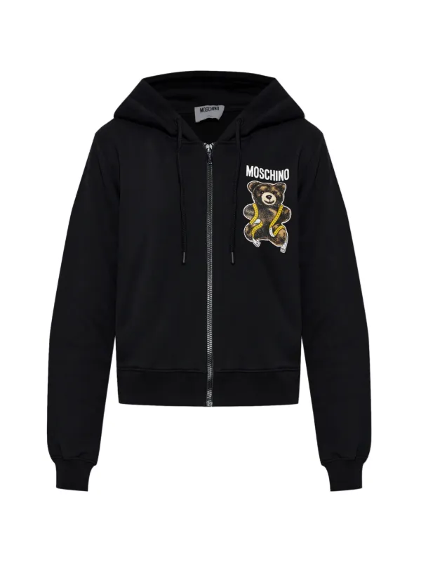 Moschino テディベア パーカー | ブラック | FARFETCH JP