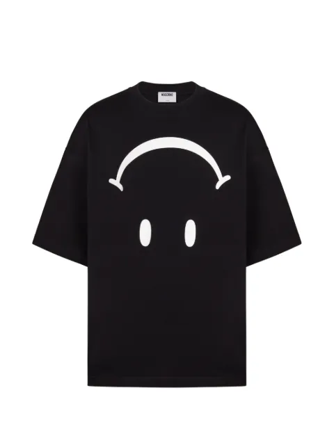 Moschino x Smiley T-Shirt mit Logo-Print