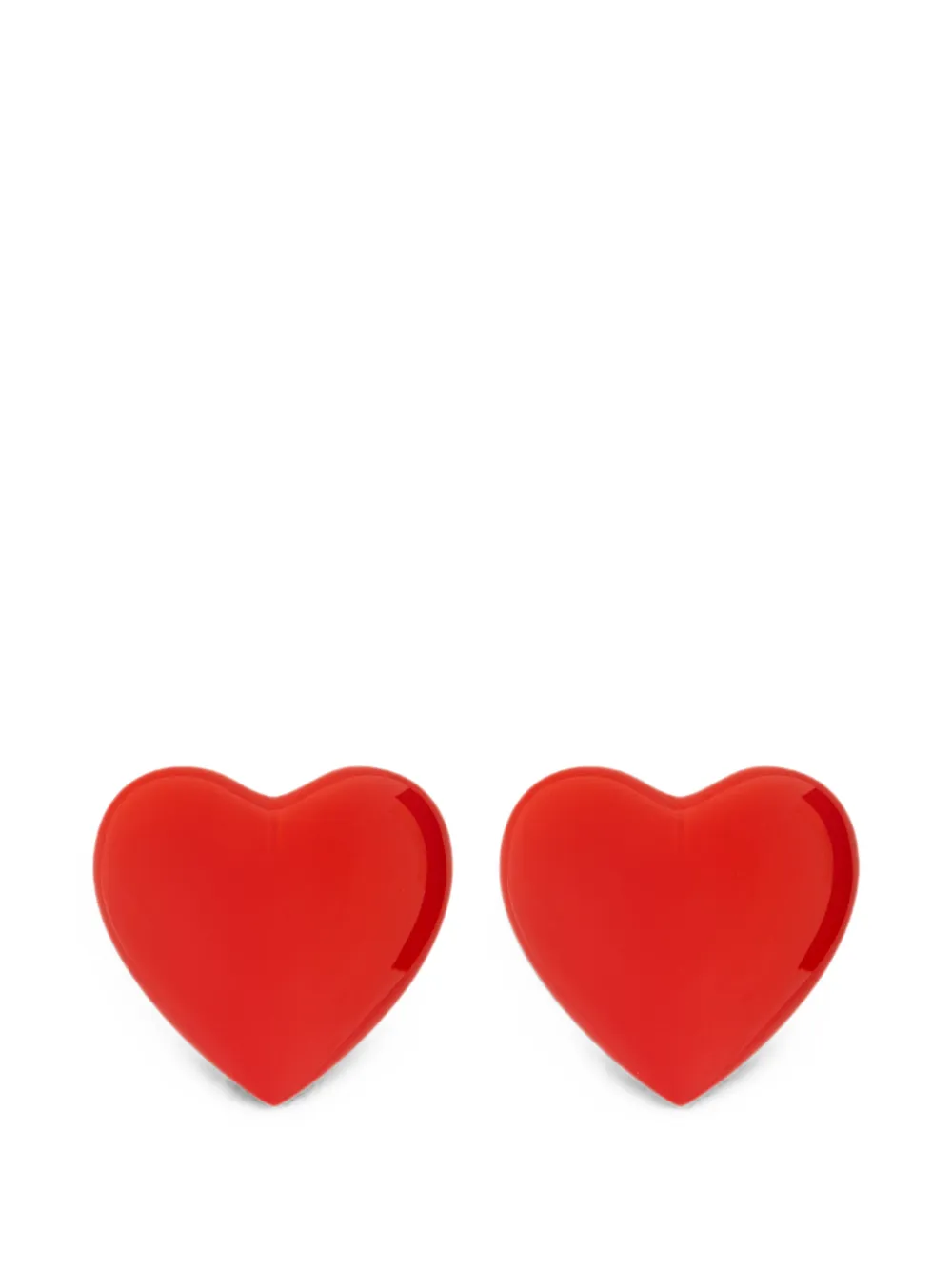 Moschino Orecchini a cuore - Rosso