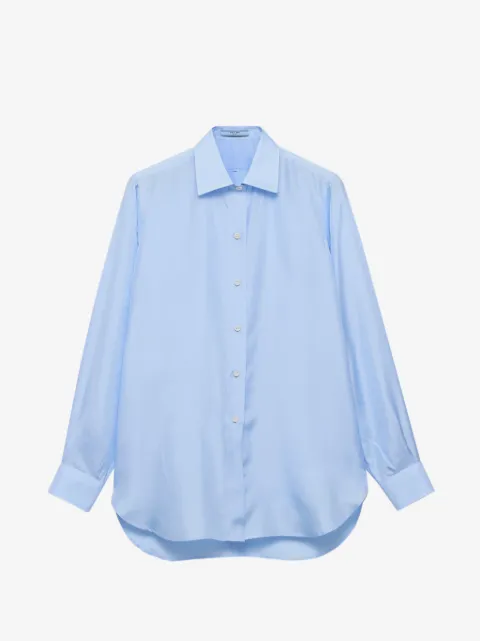 Prada silk poplin shirt