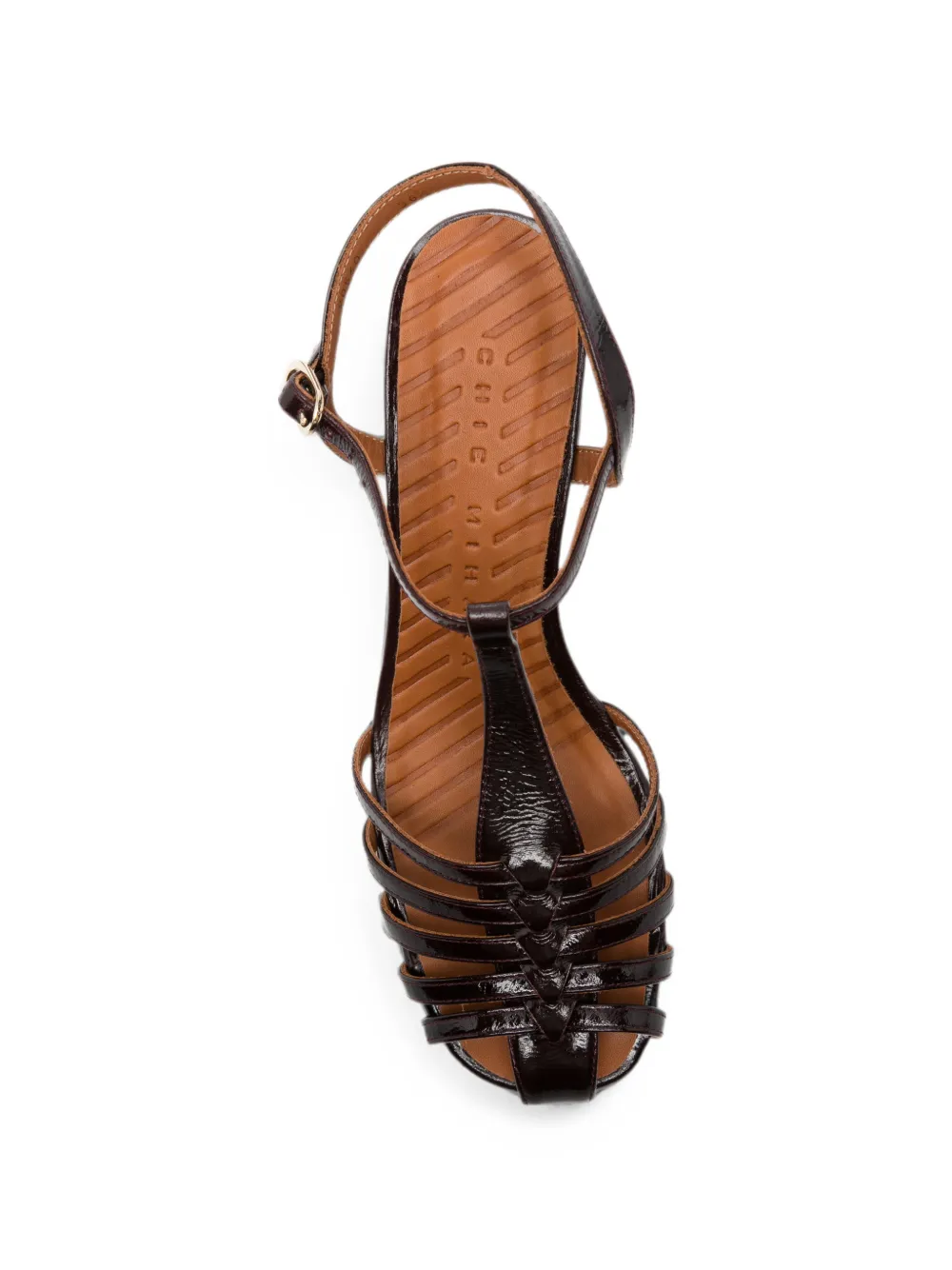 Chie Mihara T-bar caged sandals Bruin
