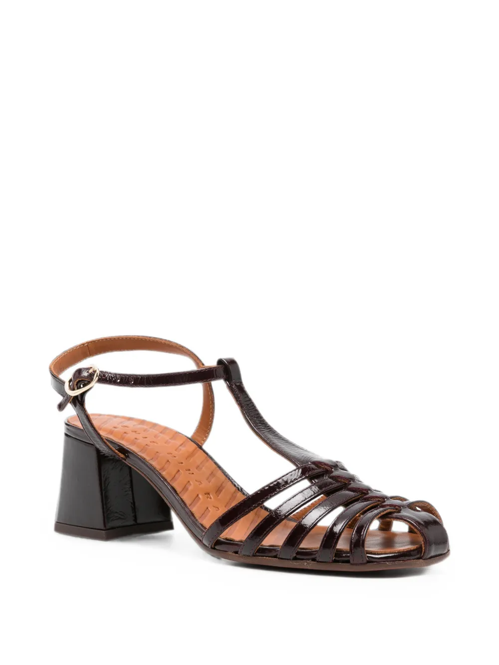 Chie Mihara T-bar caged sandals Bruin